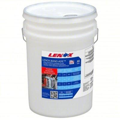 DESCRIPTION: (1) BAND-ADE FABRICATOR SAWING FLUID BRAND/MODEL: LENOX #799EJ2 SIZE: 5 GALLON RETAIL$: $196.68 EA QTY: 1