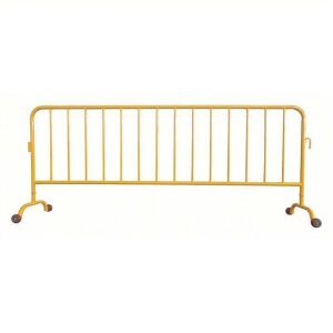 DESCRIPTION: (12) CROWD CONTROL BARRIERS BRAND/MODEL: 31DW08 INFORMATION: BASES W/CASTERS INCLUDED RETAIL$: $196.48/EA SIZE: 40 1/2 in Ht, 8 1/2 ft Lg