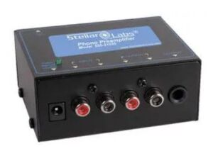 DESCRIPTION: (1) PHONO PRE-AMPLIFIER BRAND/MODEL: STELLAR LABS 555-21025 RETAIL$: $22.74 QTY: 1