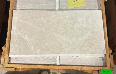 (326) - SQ. FT. OF CREMA MARBLE PREMIUM GRADE TILE