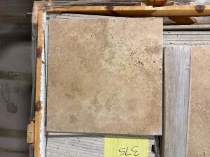 (375) - SQ. FT. OF NOCE TRAVERTINE PREMIUM GRADE TILE