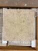 (325) - SQ. FT. OF LIGHT WALNUT TRAVERTINE PREMIUM GRADE TILE