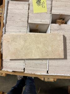 (362) - SQ. FT. OF IVORY LIGHT TRAVERTINE PREMIUM GRADE TILE