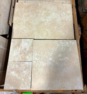 176 SQFT. OF TUSCANY LIGHT HONED TRAVERTINE TILE