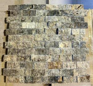 440 SQFT. OF SILVER SPLIT FACE TRAVERTINE TILE