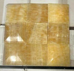 216 SQFT. OF HONEY ONYX PILLOW MOSAIC TILE