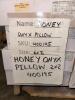 (214)- SQUARE FOOT OF HONEY ONYX PILLOW MESHED TILE - 5