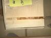 (17)- BOXES OF HONEY ONYX POLISHED MARBLE TRIM - 6