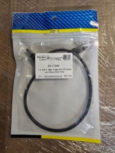 DESCRIPTION: (1) CASE OF (200) USB A RIGHT ANGLE MICRO CABLE WITH REVERSIBLE ENDS BRAND/MODEL: STELLAR LABS #83-17348 SIZE: 1.5' RETAIL$: $70.00 EA QT