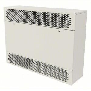 DESCRIPTION: (1) CABINET UNIT HEATER BRAND/MODEL: QMARK #785TH8 INFORMATION: FAN FORCED, 10 KW WATT OUTPUT, WHITE, 480V AC, 3 PHASE RETAIL$: $2797.31
