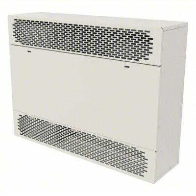 DESCRIPTION: (1) CABINET UNIT HEATER BRAND/MODEL: QMARK #785TH8 INFORMATION: FAN FORCED, 10 KW WATT OUTPUT, WHITE, 480V AC, 3 PHASE RETAIL$: $2797.31