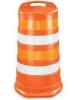 DESCRIPTION: (1) TRAFFIC BARREL BRAND/MODEL: CORTINA #03-780-6HI INFORMATION: HI-VIZ ORANGE AND REFLECTIVE QTY: 1