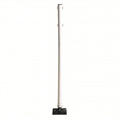 DESCRIPTION: (6) TRAFFIC BALLAST / SIGN BASE WITH POST BRAND/MODEL: BRADY #1DYJ5 INFORMATION: WHITE, SQUARE SIZE: 5' X 8" X 8" RETAIL$: $477.71 EA QTY