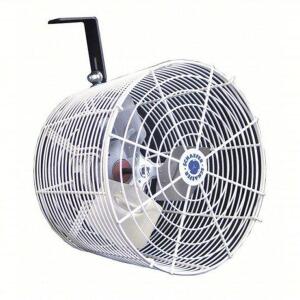DESCRIPTION: (1) STANDARD DUTY INDUSTRIAL FAN BRAND/MODEL: SCHAEFER #6ALD4 INFORMATION: 1,470 CFM, 115/230V AC, 1/10 HP MOTOR HP, WHITE SIZE: 12" BLAD