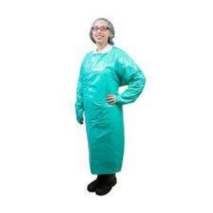 DESCRIPTION: (2) CASES OF (75) PERSONAL PROTECTION GOWNS BRAND/MODEL: POLYWEAR #10626 INFORMATION: GREEN, SMOOTH LIGHTWEIGHT POLYETHYLENE SIZE: XL RET