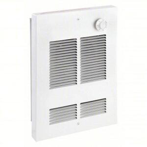 DESCRIPTION: (1) RECESSED ELECTRIC WALL-MOUNT HEATER BRAND/MODEL: DAYTON #5ZK68 INFORMATION: 1,500W, 120V AC, 1 PHASE, 120V AC, 1-PHASE, WHITE SIZE: 1