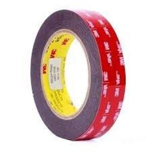 DESCRIPTION: (18) ROLLS OF VHB TAPE BRAND/MODEL: 3M #5952 INFORMATION: BLACK SIZE: .5" X 36 YD RETAIL$: $13.99 EA QTY: 18