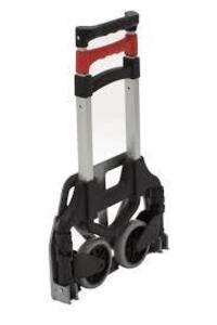 DESCRIPTION: (1) FOLDAWAY HAND TRUCK BRAND/MODEL: VESTIL #FHC-150 INFORMATION: ALUMINUM, 150 LB CAPACITY RETAIL$: $75.93 EA QTY: 1