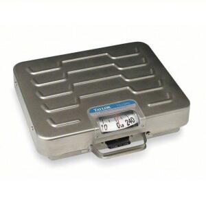 DESCRIPTION: (1) BENCH SCALE BRAND/MODEL: TAYLOR #3NZG5 INFORMATION: 250 LB CAPACITY SIZE: 14 1/2 IN WEIGHING SURFACE DP, 15 1/8 IN WEIGHING SURFACE W
