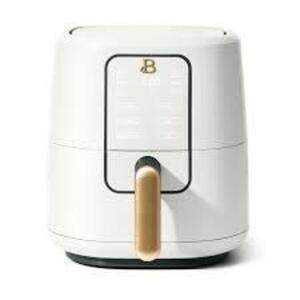 DESCRIPTION: (1) AIR FRYER WITH TURBOCRISP BRAND/MODEL: BEAUTIFUL INFORMATION: WHITE WITH GOLD SIZE: 3 QT RETAIL$: $79.99 EA QTY: 1