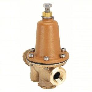 DESCRIPTION: (1) WATER PRESSURE REGULATOR BRAND/MODEL: WATTS #26X116 INFORMATION: FIP X FIP, 1/2 IN PIPE SIZE, BRASS, 75 PSI TO 125 PSI, FIP X FIP RET
