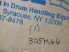 DESCRIPTION: (1) DRUM LIFTERBRAND/MODEL: MORSE #92INFORMATION: 1000LB CAPACITY RETAIL$: $329.95 EAQTY: 1 - 2
