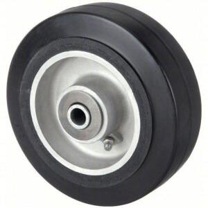 DESCRIPTION: (1) RUBBER TREND ON IRON CORE WHEEL BRAND/MODEL: 2RYY1 SIZE: 6 in Wheel Dia., 2 in Wheel Wd, 2 7/16 in Hub Lg RETAIL$: $20.57 EA QTY: 1