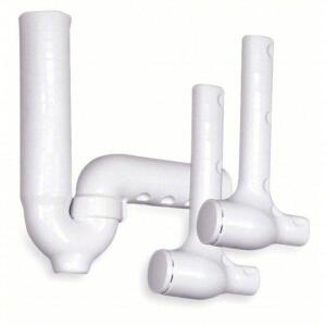 DESCRIPTION: (1) UNDER SINK PIPING COVERS BRAND/MODEL: LAV GUARD #1ATB9 INFORMATION: WHITE SIZE: 3 PIECE RETAIL$: $29.88 EA QTY: 1
