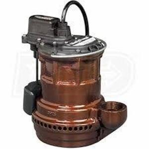 DESCRIPTION: (1) AUTOMATIC SUBMERSIBLE PUMP BRAND/MODEL: LIBERTY PUMPS #247 SIZE: 1/4 HP RETAIL$: $192.39 EA QTY: 1