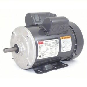 DESCRIPTION: (1) INDUSTRIAL MOTOR BRAND/MODEL: DAYTON #5UKG4BG SIZE: Totally Enclosed Fan-Cooled, Rigid Base Mount, 2 HP, 115/208-230V AC RETAIL$: $58
