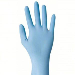 DESCRIPTION: (10) PACKS OF (100) DISPOSABLE GLOVES BRAND/MODEL: SHOWA #797FX2 SIZE: Disposable, Biodegradable: Chemical-Resistant, M ( 8 ), 4 mil, Pow