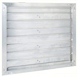 DESCRIPTION: (1) ALUMINUM CONTROL DAMPER BRAND/MODEL: DAYTON #3C315 SIZE: 27"H-W 12"L Squ Alu Motorized Control Damper: 12 in L, 27 in H, 27 in W, 1 1