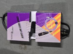 DESCRIPTION: (10) XLR FEMALE TO MONO 3.5mm MALE BRAND/MODEL: STELLAR LABS 24-16279 SIZE: 3' RETAIL$: $295.20 QTY: 10