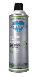 DESCRIPTION: (6) HEAVY DUTY DEGREASER BRAND/MODEL: SPRAYON #CD757L INFORMATION: CITRUS SIZE: 14 FL OZ RETAIL$: $18.54 EA QTY: 6