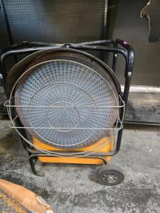 DESCRIPTION: (1) PORTABLE RADIANT HEATER INFORMATION: MAY NEED WORK, SEE INSPECTION, LOCATED AT SHAPIRO METAL SUPPLY RETAIL$: $2,495 QTY: 1