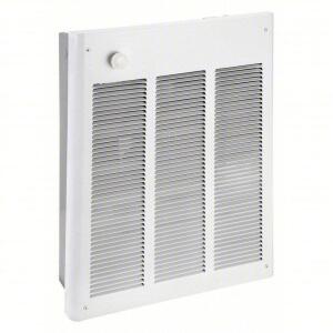 DESCRIPTION: (1) RECESSED WALL MOUNT HEATER BRAND/MODEL: DAYTON/3UF61D INFORMATION: 1,500W/3,000W/2,000W/4,000W, 208/240V AC, 1 Phase, White, LOCATED