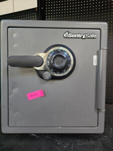 DESCRIPTION: (1) SAFE BRAND/MODEL: SENTRY SAFE INFORMATION: LOCKED, NO KEYS INCLUDED, LOCATED AT SHAPIRO METAL SUPPLY QTY: 1