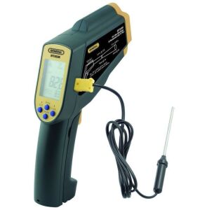 DESCRIPTION: (1) INFRARED THERMOMETER WITH "K" PORT BRAND/MODEL: GENERAL IRT850K SIZE: 32-122 DEG F OPERATING TEMP RANGER RETAIL$: $319.82 QTY: 1