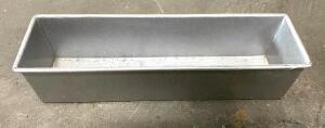 (6) 16" X 4.5" X 4" STAINLESS BIN