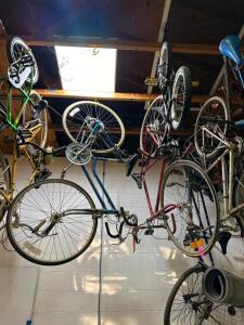 (4)- ASSORTED SIZED BIKES