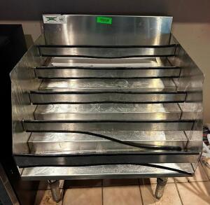 REGENCY UNDER BAR STAINLESS BOTTLE RISER.