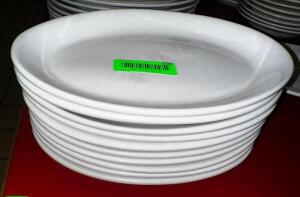 (10) 11" CHINA PLATTERS.