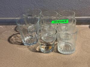 ASSORTED GLASSWARE