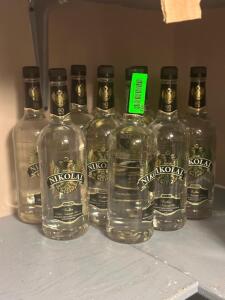 (11) - BOTTLES OF VODKA