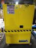 DESCRIPTION: (1) FLAMMABLES SAFETY CABINET BRAND/MODEL: JUSTRITE #1YNE4 INFORMATION: YELLOW, 45 GAL, 43 IN X 18 IN X 65 IN, YELLOW, MANUAL CLOSE, 2 SH - 6