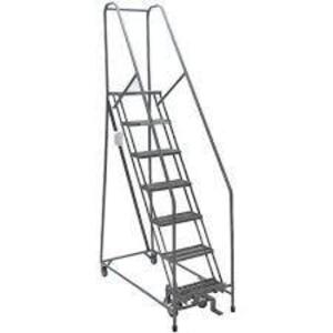 DESCRIPTION: (1) ROLLING LADDER BRAND/MODEL: COTTERMAN INFORMATION: EXPANDED METAL STEP TREAD, 450 LB CAPACITY SIZE: 100" OVERALL RETAIL$: $763.44 EA