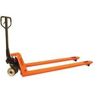 DESCRIPTION: (1) MANUAL FORKLIFT BRAND/MODEL: WESCO INFORMATION: ORANGE, 4400 LB CAPACITY RETAIL$: $855.00 EA QTY: 1