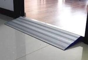 DESCRIPTION: (2) LOADING RAMPS, CURB RAMPS INFORMATION: STEEL WITH NO SLIP TREAD SIZE: 4' RETAIL$: $218.99 EA QTY: 2