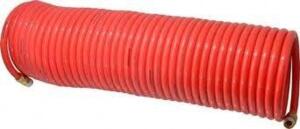 DESCRIPTION: (3) HD NYLON RECOIL HOSE BRAND/MODEL: JUPITER PNEUMATICS #5520038325JP INFORMATION: RED SIZE: 3/8 IN X 25' X 3/5 RETAIL$: $130.43 EA QTY: