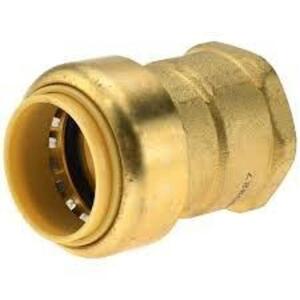 DESCRIPTION: (18) PUSH FIT ADAPTER BRAND/MODEL: PROLINE #70769856 INFORMATION: BRASS SIZE: 1" X 1" RETAIL$: $18.00 EA QTY: 18